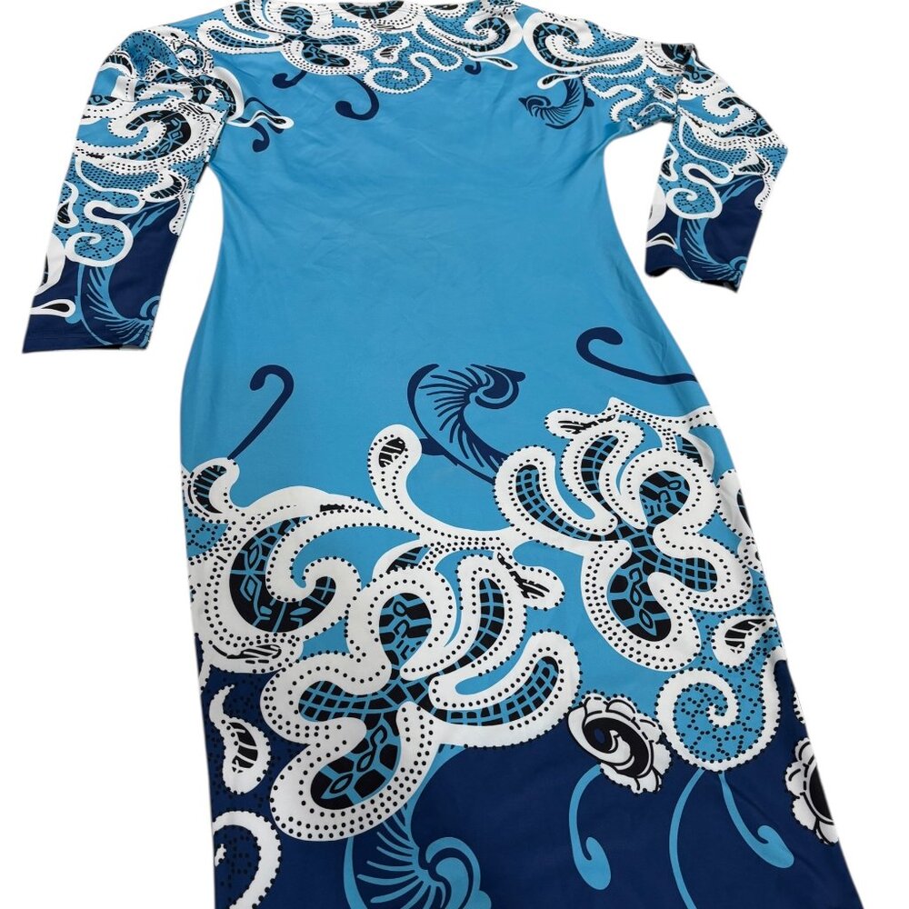 Iconic Abstract Print Dress - Picture 4 of 8